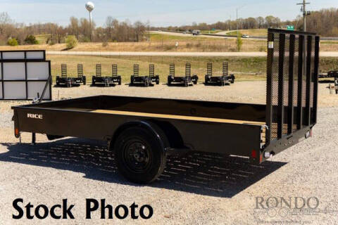 2026 Rice Trailers Single Axle Utility SST7612