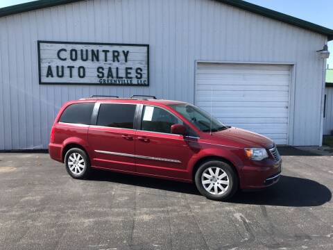 2016 Chrysler Town and Country for sale at COUNTRY AUTO SALES LLC in Greenville OH