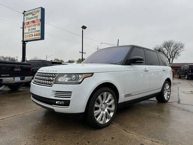 2015 Land Rover Range Rover for sale at Capital Auto Financing in Redford, MI