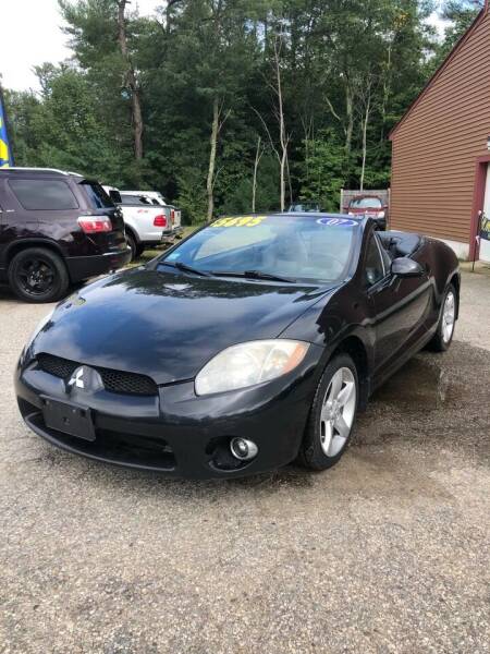 2007 Mitsubishi Eclipse Spyder for sale at Hornes Auto Sales LLC in Epping NH