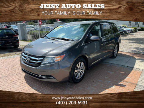 2014 Honda Odyssey for sale at JEISY AUTO SALES in Orlando FL