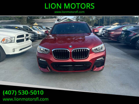 2019 BMW X4 for sale at LION MOTORS in Orlando FL