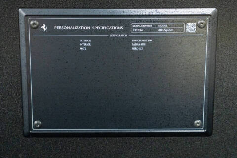 2018 Ferrari 488 Spider