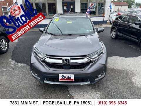 2018 Honda CR-V for sale at Strohl Automotive Services in Fogelsville PA