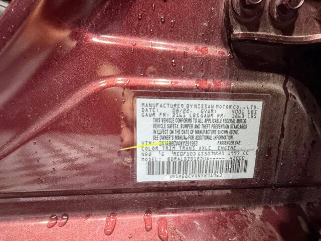 2022 Nissan Sentra SV