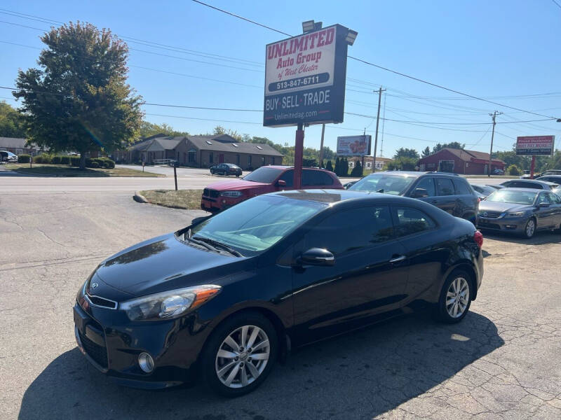 2015 Kia Forte Koup for sale at Unlimited Auto Group in West Chester OH