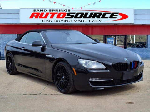 2013 BMW 6 Series for sale at Autosource in Sand Springs OK
