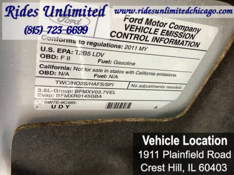 2011 Ford Taurus SE