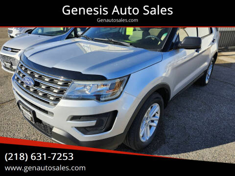 2016 Ford Explorer for sale at Genesis Auto Sales in Wadena MN