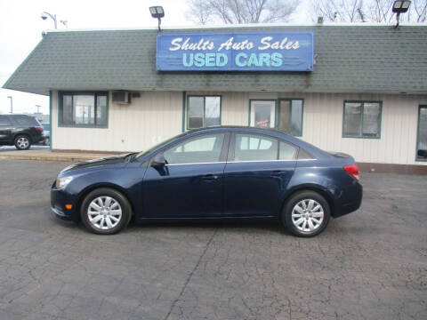 2011 Chevrolet Cruze for sale at SHULTS AUTO SALES INC. in Crystal Lake IL