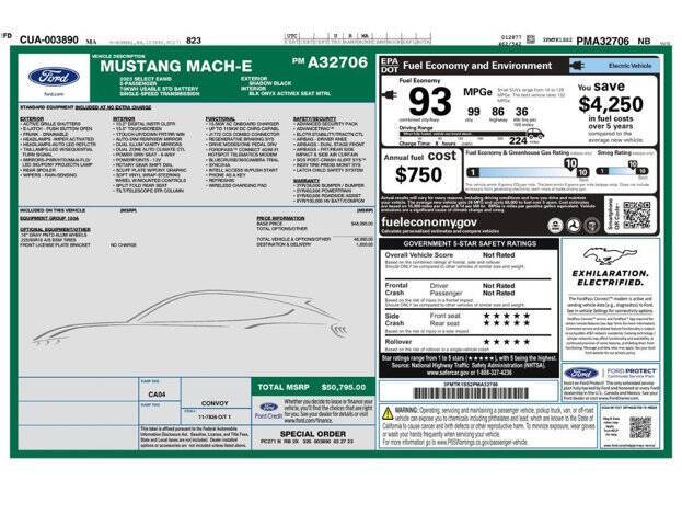 2023 Ford Mustang Mach-E Select