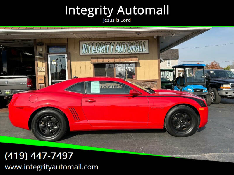 2011 Chevrolet Camaro for sale at Integrity Automall in Tiffin OH