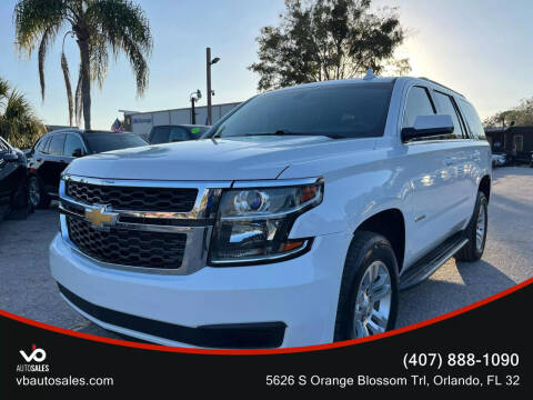 2015 Chevrolet Tahoe for sale at V & B Auto Sales in Orlando FL