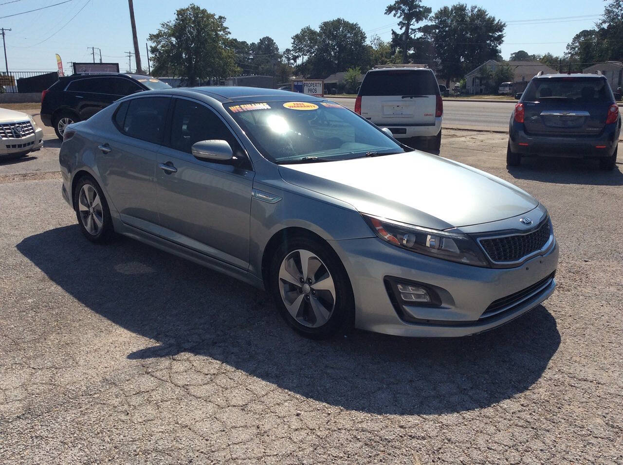 2014 Kia Optima Hybrid for sale at SPRINGTIME MOTORS in Huntsville, TX