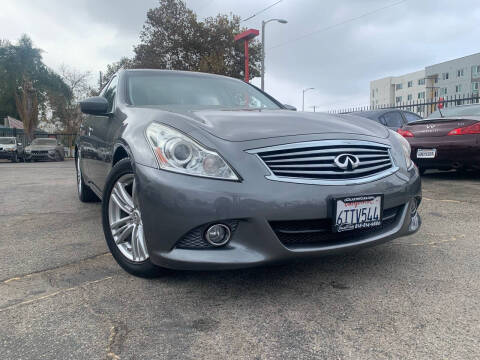 2012 Infiniti G37 Sedan for sale at Galaxy of Cars in North Hills CA