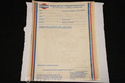 1981 Datsun 280ZX Deluxe