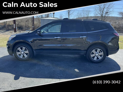 2016 Chevrolet Traverse for sale at Caln Auto Sales in Coatesville PA