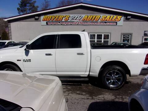 2016 RAM 1500 for sale at ROYERS 219 AUTO SALES in Dubois PA