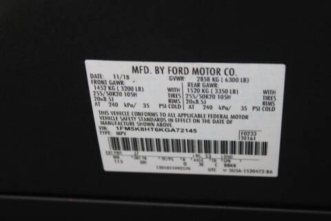 2019 Ford Explorer Platinum