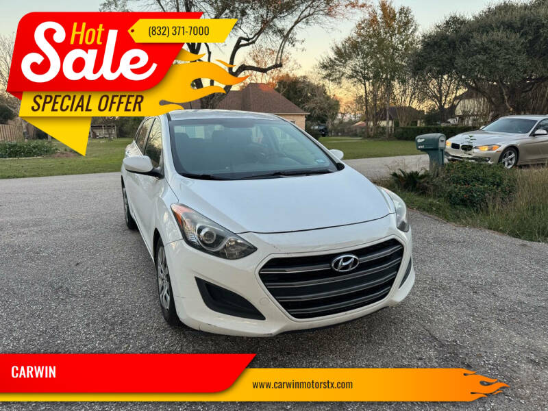 2017 Hyundai Elantra GT for sale at CARWIN in Katy TX