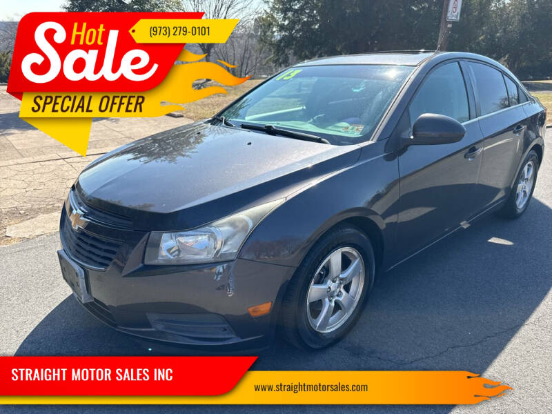 2013 Chevrolet Cruze for sale at STRAIGHT MOTOR SALES INC in Paterson NJ