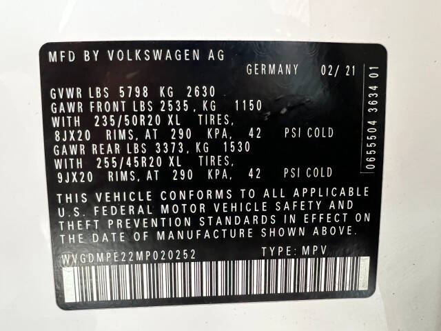 2021 Volkswagen ID.4 1st Edition