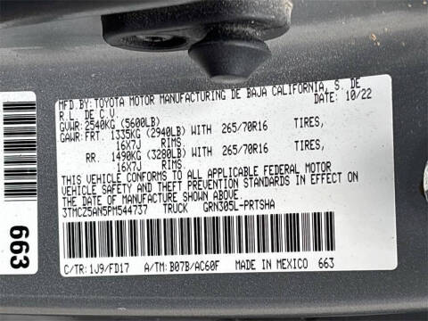 2023 Toyota Tacoma TRD Off-Road