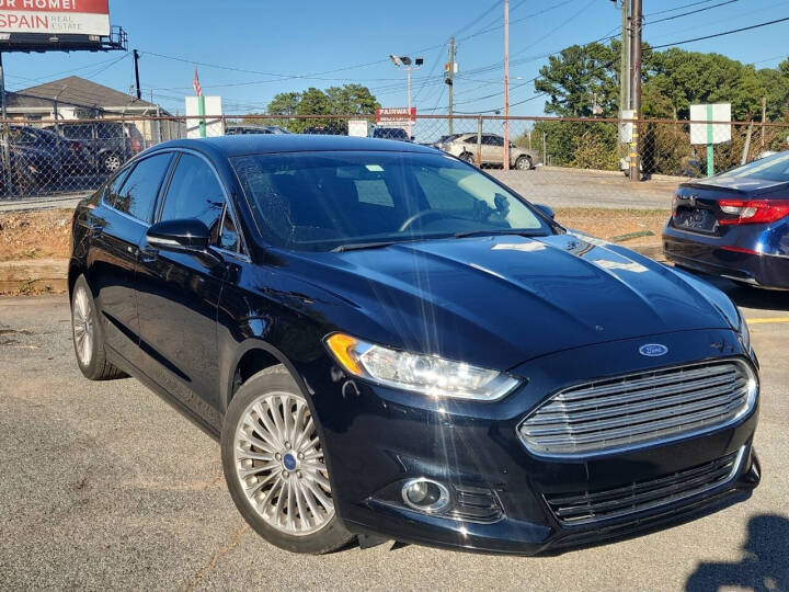 2016 Ford Fusion for sale at Underground Auto Sales in Snellville, GA