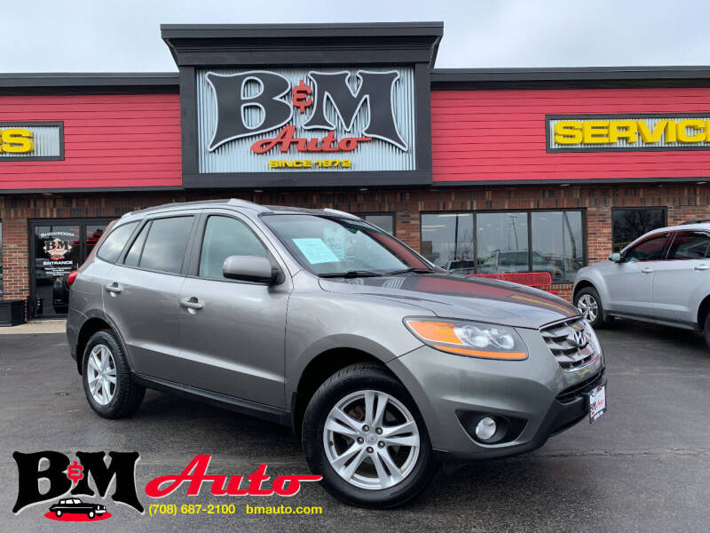 2011 Hyundai Santa Fe for sale at B & M Auto Sales Inc. in Oak Forest IL