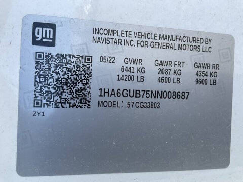 2022 Chevrolet Express 4500