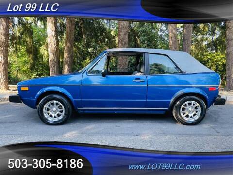 1982 Volkswagen Rabbit for sale at LOT 99 LLC in Milwaukie OR