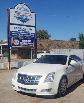 2013 Cadillac CTS for sale at East Dallas Automotive in Dallas TX