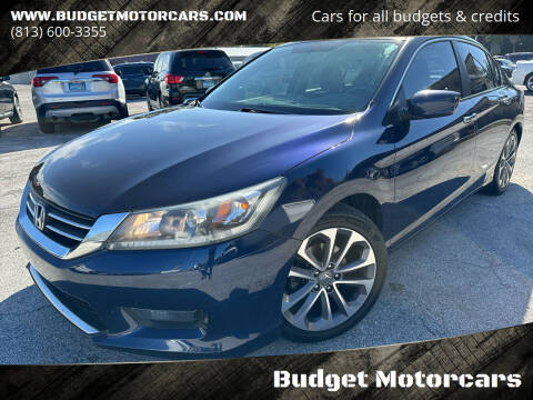 2014 Honda Accord for sale at Budget Motorcars in Tampa FL