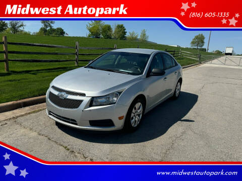 2013 Chevrolet Cruze for sale at Midwest Autopark in Kansas City MO