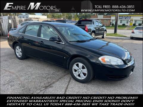 2007 Chevrolet Impala for sale at Empire Motors LTD in Cleveland OH