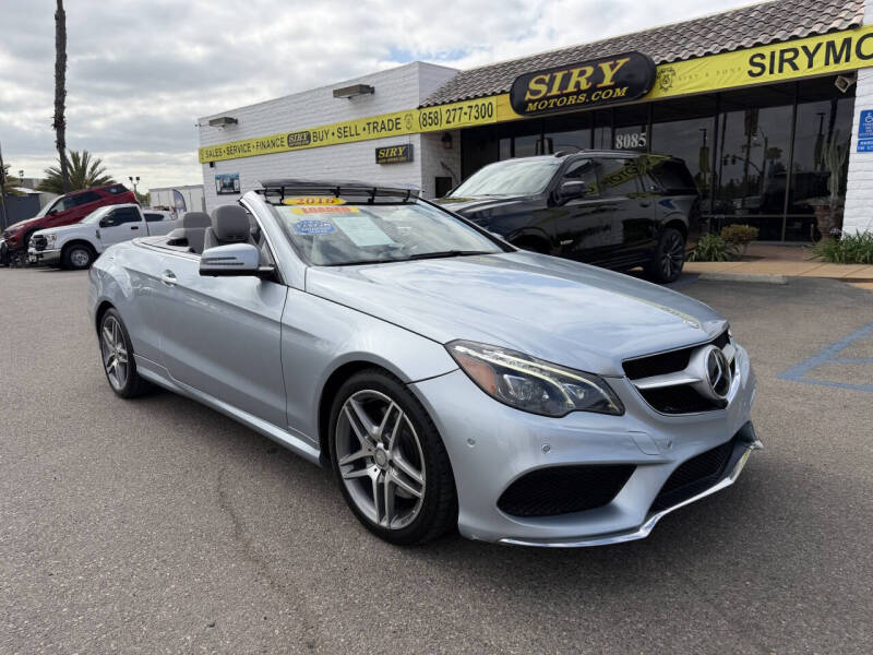 2016 Mercedes-Benz E-Class E 550