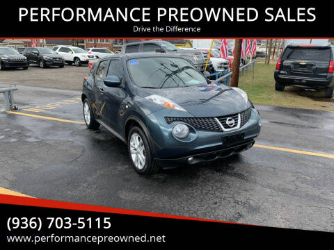 2014 Nissan JUKE for sale at PERFORMANCE PREOWNED SALES in Conroe TX