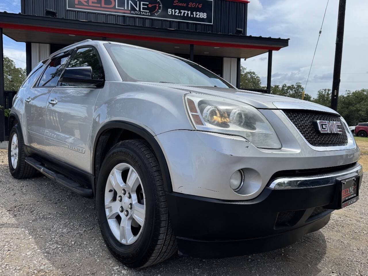 Liquid Silver Metallic 2007 GMC Acadia SUV / Crossover Front-Wheel Drive 6-Speed Automatic