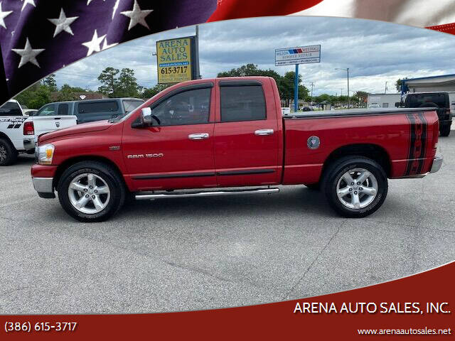 2006 Dodge Ram Pickup 1500 for sale at ARENA AUTO SALES,  INC. in Holly Hill FL