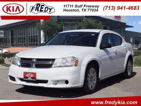 2014 Dodge Avenger for sale at FREDYS CARS FOR LESS in Houston TX