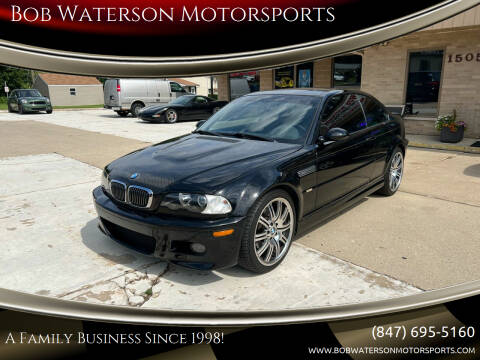 2005 BMW M3 for sale at Bob Waterson Motorsports in South Elgin IL