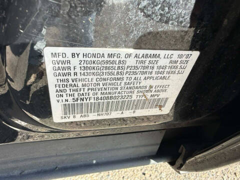 2008 Honda Pilot EX