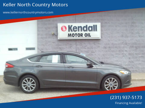 2017 Ford Fusion for sale at Keller North Country Motors in Howard City MI
