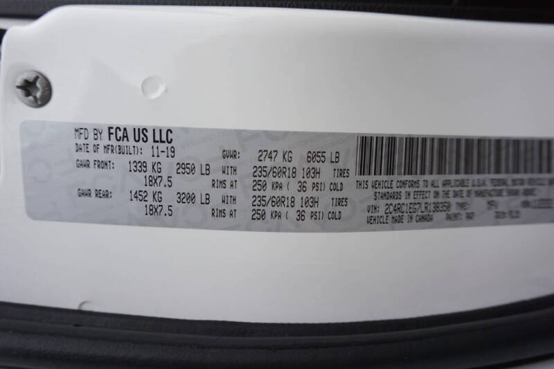 2020 Chrysler Pacifica Touring L Plus