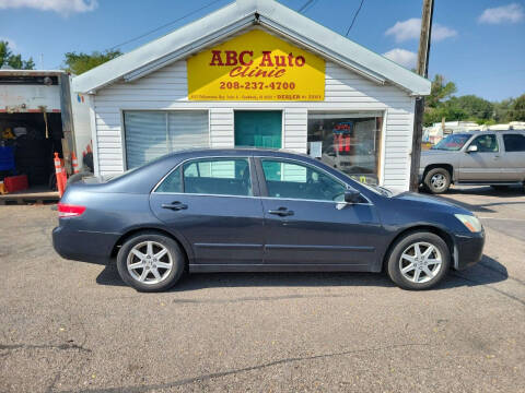 2003 Honda Accord for sale at ABC AUTO CLINIC CHUBBUCK in Chubbuck ID