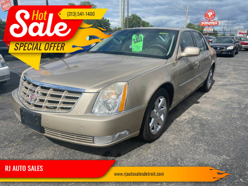 2006 Cadillac DTS for sale at RJ AUTO SALES in Detroit MI
