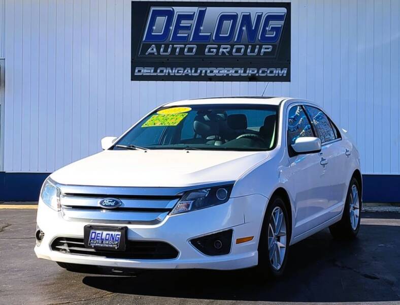 2012 Ford Fusion for sale at DeLong Auto Group in Tipton IN