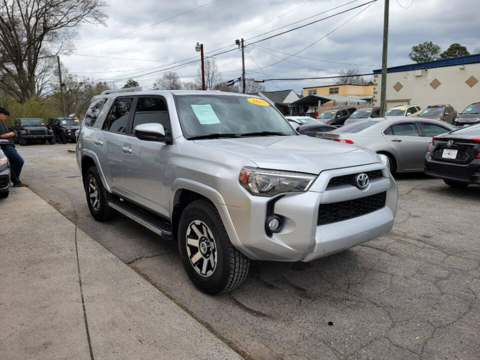 2018 Toyota 4Runner for sale at DAGO'S AUTO SALES LLC in Dalton, GA