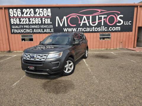 2019 Ford Explorer for sale at MC Autos LLC in Pharr TX