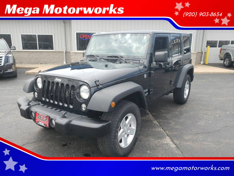 2014 Jeep Wrangler Unlimited for sale at Mega Motorworks in Appleton WI